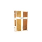 KJV, Amplified, Parallel Bible, Large Print, Hardcover, Red Letter Edition: Two Bible Versions Together for Study and Comparison