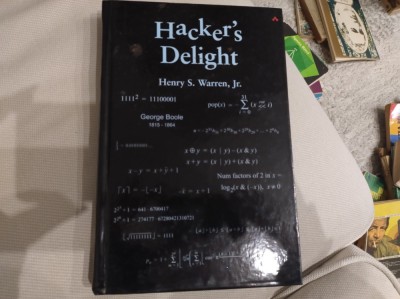 Hacker&amp;#039;s Delight. Henry S. Warren Jr. Hackuri, algoritmi, bits și bytes, Grey code, formule cu numere prime etc foto