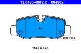 ATE 13.0460-4882.2 set placute frana,frana disc