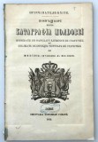 Ion Ionescu de la Brad Povatuiri pentru catagrafia Moldovei 1859 Iasi Tipografia Buciumului Romana statistică Moldova