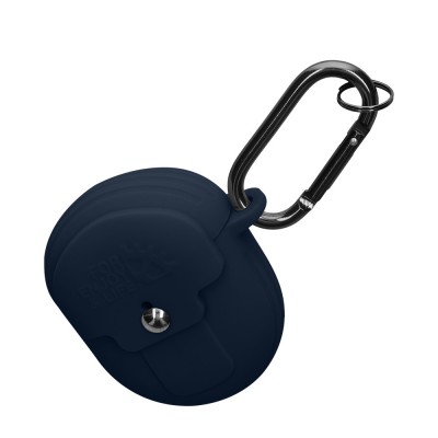 Husa Casti Kwmobile pentru Google Pixel Buds Pro, Albastru inchis, Silicon, KWM0000259E001C foto