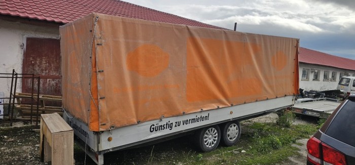 Remorca DE REMA Carstens Rade 600x160x180 cm, 2500 kg