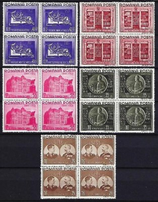 Romania 1941 - Lp 143 - Fundatia Carol I - bloc de 4 - MNH*** foto