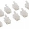Conector RJ10 tata transparent tip pentru receptor telefon set 10buc VALUELINE