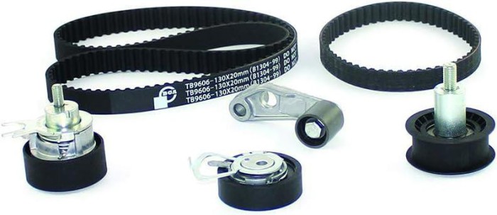 Kit distributie Seat Altea, Cordoba 6K, 6L, Ibiza II, III, IV, Leon 1M, 1P, Toledo II benzina 16v 1.4, 1.6 508471 BGATB0140K-2