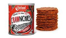 Chips Crawnchies cu Boia Spicy Raw Bio Lifefood 30gr Cod: 8594071483920 foto