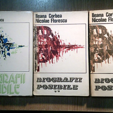 Biografii posibile - interviuri - Ileana Corbea; Nicolae Florescu (3 volume)