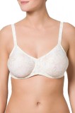 TPH1070-2 Sutien Triumph casual cu imprimeu My Flower Minimizer W, alb, Uni, 70