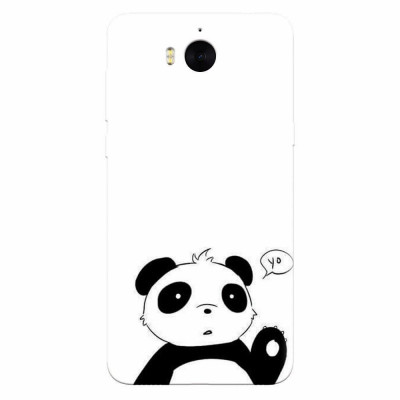 Husa silicon pentru Huawei Y6 2017, Panda Cellphone foto