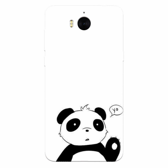 Husa silicon pentru Huawei Y6 2017, Panda Cellphone