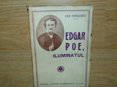 DAN PETRASINCU -EDGAR POE,ILUMINATUL ANUL 1942 foto