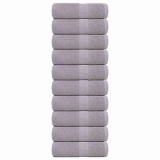 Gossi prosoape de oaspeti, frogn, 10 buc., gri, 30x50 cm, 360 g/m2