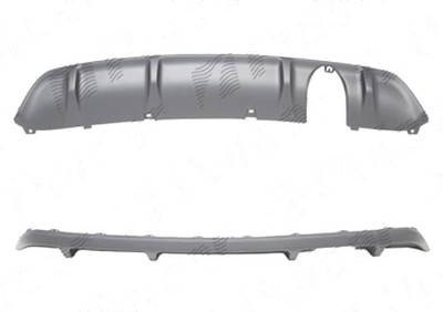 Spoiler bara Citroen Ds3, 03.2010-, spate foto