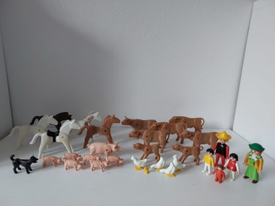 ** Lot Geobra, animale domestice -tot ce se vede in imagine 30 buc / 3 cu defect foto