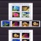 RO 2001/2002 LP 1570+1577+a &quot;Corali si anemone &quot; - complet : serii+colite , MNH
