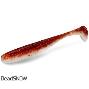 Shad Duopack Box Delphin Zandera Uvs, Deadsnow, 15cm, 30buc/pac