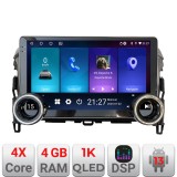 Navigatie Mitsubishi Eclipse Cross 2017- Edotec 4+64 10.5 inch Incell 1K android Wifi 5Ghz gps internet Kit-cross-eu