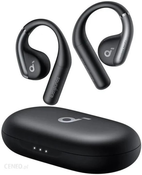 Casti Anker Soundcore AeroFit, wireless, tip butoni, utilizare smartphone, Bluetooth