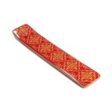 Cumpara ieftin Suport betisoare parfumate lemn mango multicolor II cm 5 x 26 H