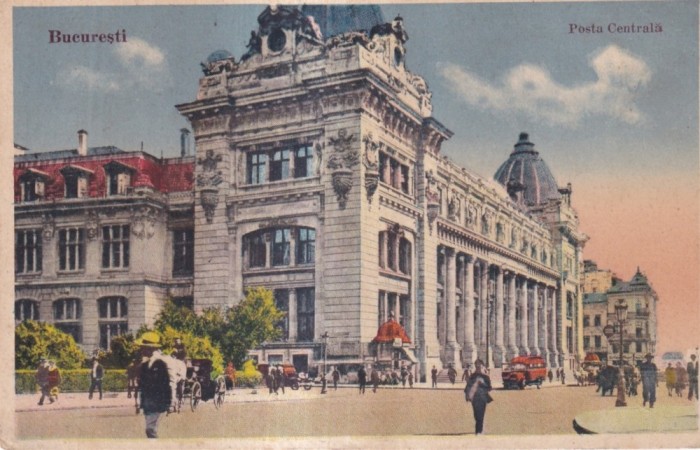 Bucuresti. Posta Centrala (1932, scrisa)