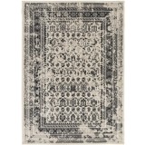 Covor Premium Belgian Model Valencia 22212-666, Marime 80 x 150 cm, Gri, Antialergic, Polipropilena, Living, Dormitor, Sufragerie, Birou