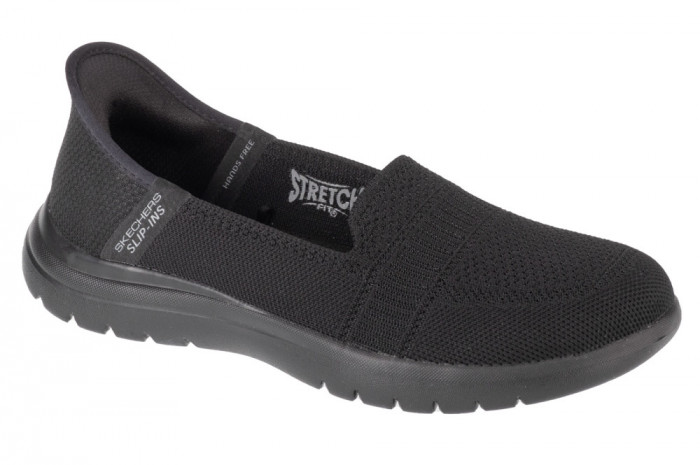 Pantofi Skechers Slip-Ins On The Go Flex - Camellia 138181-BBK negru