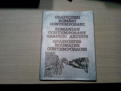 GRAFICIENI ROMANI CONTEMPORANI - Nell Cobar, Eugen Taru .. 1986, 96 p. foto