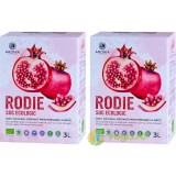 Pachet Suc de Rodie Ecologic/Bio 3L+3L