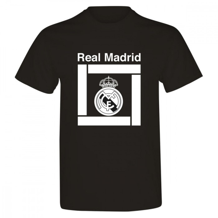 Real Madrid tricou de bărbați Square black - M