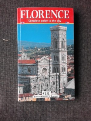 FLORENCE, COMPLETE GUIDE TO THE CITY, GHID, TEXT IN LIMBA ENGLEZA foto