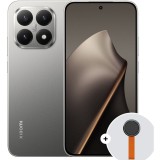 Telefon mobil Xiaomi 15T, 12GB RAM, 256GB ROM, 5G Gray + Woven Strap Ring Stand