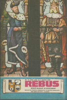 Revista Flacara Rebus nr. 15 / 1 august 1986 foto