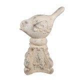 Cumpara ieftin Figurina Pasare ceramica bej vintage 33x21x47 cm