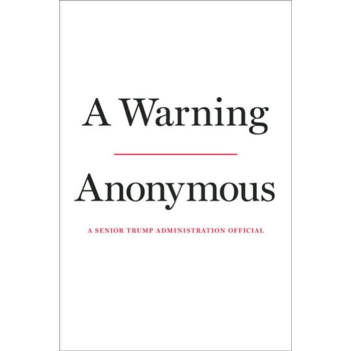 A Warning - Anonymous