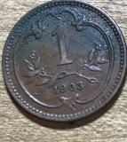 MNDSTR AUT1 Austroungharia 1 heller 1903