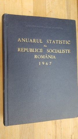 Anuarul statistic al Republicii Socialiste Romania 1967