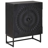 vidaXL Bufet Negru 55 x 30 x 70 cm 42020080