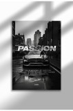 fast_mindset_16|Frameless Motivational Wall Poster, Supercar Art, "Stop Until Proud" Quote, Fast Mindset 2025 | A4 (21 x 29.7 cm) - fast_mindset_16
