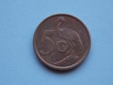 5 CENTS 1999 AFRICA DE SUD - AFRIKA-DZONGA