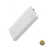 Baterie Externa Baseus Airpow Lite 10000mAh 15W 1 x USB-A - 1 x USB-C Alba