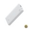 Baterie Externa Baseus Airpow Lite 10000mAh 15W 1 x USB-A - 1 x USB-C Alba