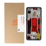 Display LCD Touchscreen cu Rama Original OPPO Find X2 Lite Negru (Reno3 5G), Service Pack