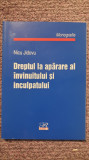 Dreptul la aparare al invinuitului si inculpatului, Nicu Jidovu, 2004, 180 pag
