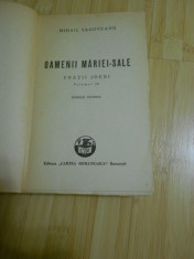 MIHAIL SADOVEANU--OAMENII MARIEI SALE - FRATII JDERI - VOL. 3 - PRINCEPS - 1942 foto