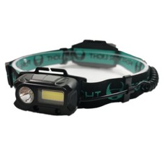 Lanterna frontala led 3w + 3w cob 160lm 1200mah