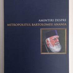 Amintiri despre Mitropolitul Bartolomeu Anania - Mircea Gelu BUTA