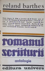 ROMANUL SCRIITURII. ANTOLOGIE-ROLAND BARTHES foto