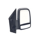 Oglinda exterioara Mercedes Sprinter 209-524 (W906) 07.2006-2009, VW Crafter (2E) 12.2005-2009, partea dreapta, sticla Crom convexa, reglare manuala,, Rapid