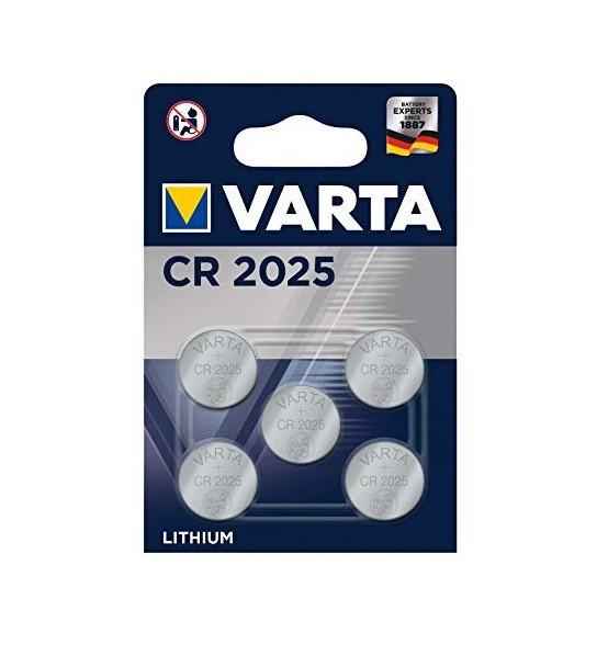 Baterie Varta CR2025 3V litiu blister 5 buc.