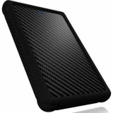 Enclosure Icy Box External 2.5 HDD/SSD case SATA, USB 3.0, protection sleeve, Black